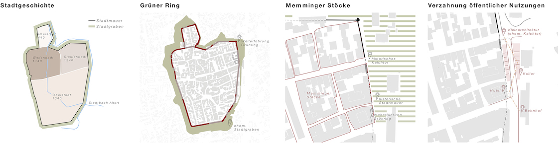 Bild zum Projekt Wettbewerb Neuordnung Quartier "Rosenviertel" Memmingen