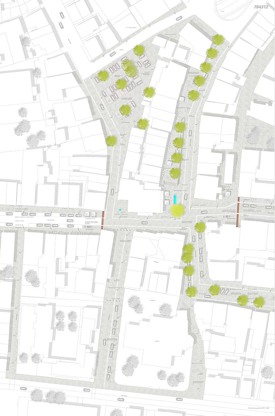 Bild zum Projekt Wettbewerb Straßen und Plätze in Albstadt