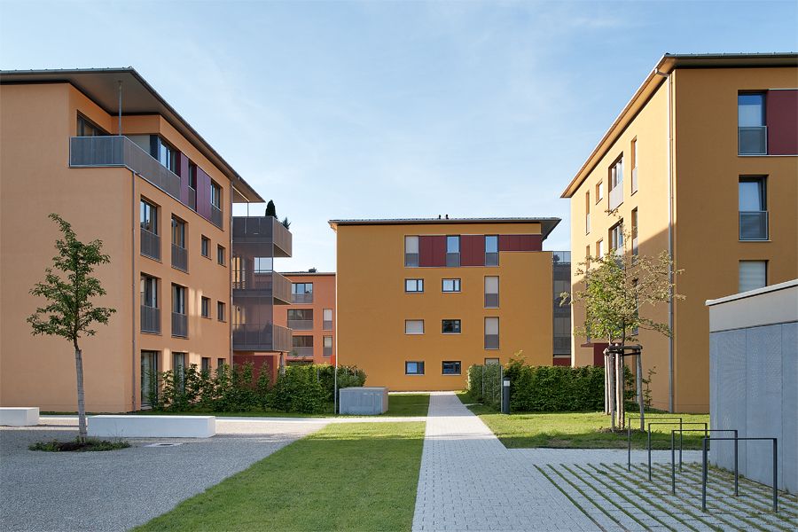 Bild zum Projekt Wohnen am Hofgarten, Kempten