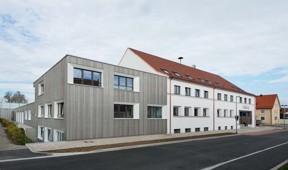 Bild zum Projekt Wettbewerb Grundschule Kottern-Eich mit Turnhalle und Mehrgenerationenhaus