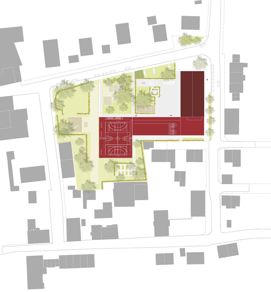 Bild zum Projekt Grundschule Kottern-Eich mit Turnhalle und Mehrgenerationenhaus