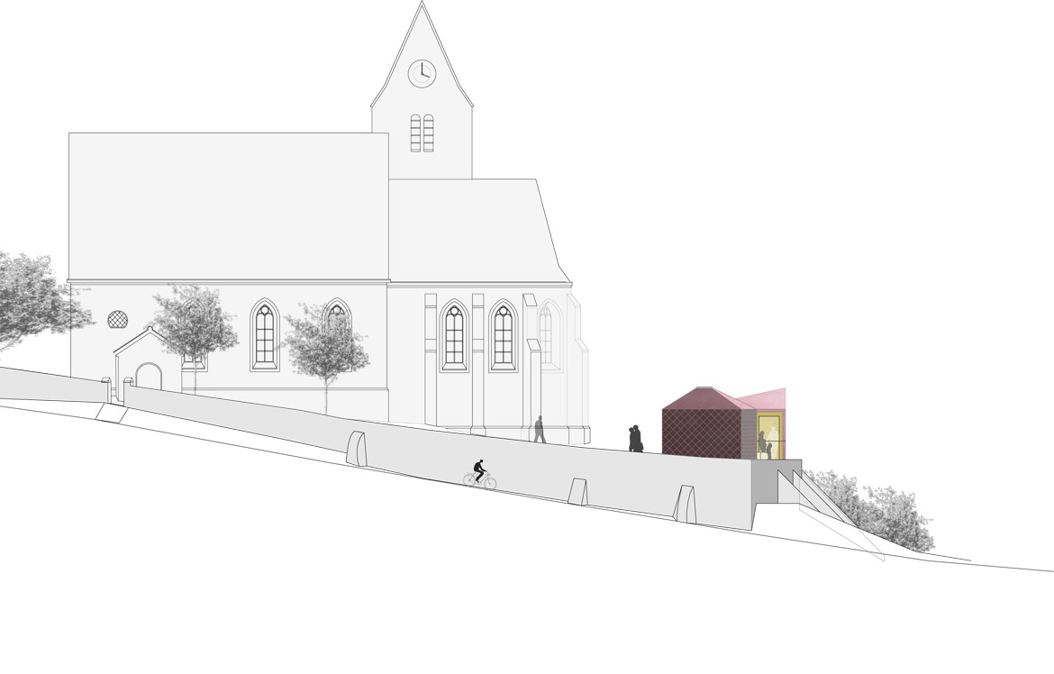 Bild zum Projekt Aussegnungshalle und Gemeindehaus in Theinselberg