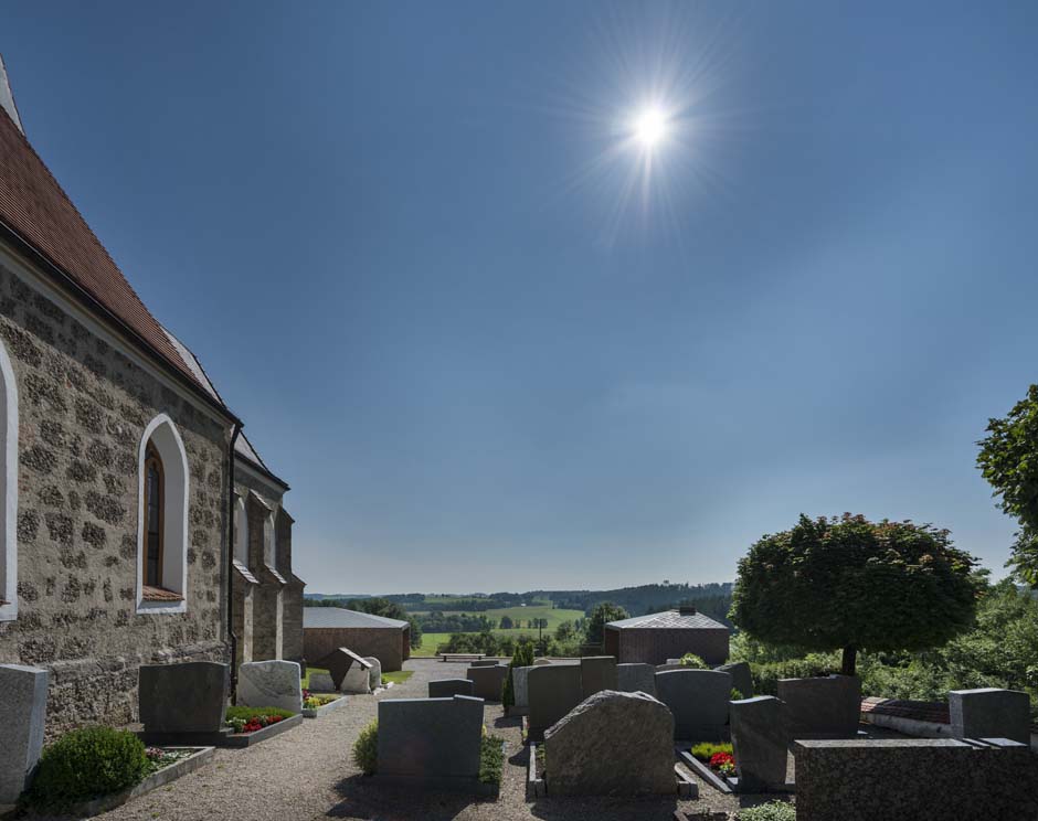 Bild zum Projekt Aussegnungshalle und Gemeindehaus in Theinselberg