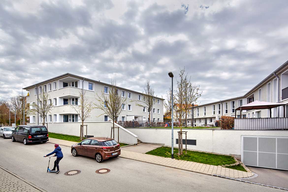 Bild zum Projekt Mietwohnungsbebauung 'Auf der Ludwigshöhe', Kempten