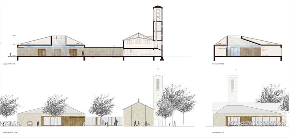 Bild zum Projekt Wettbewerb Gemeindehaus Oberstaufen