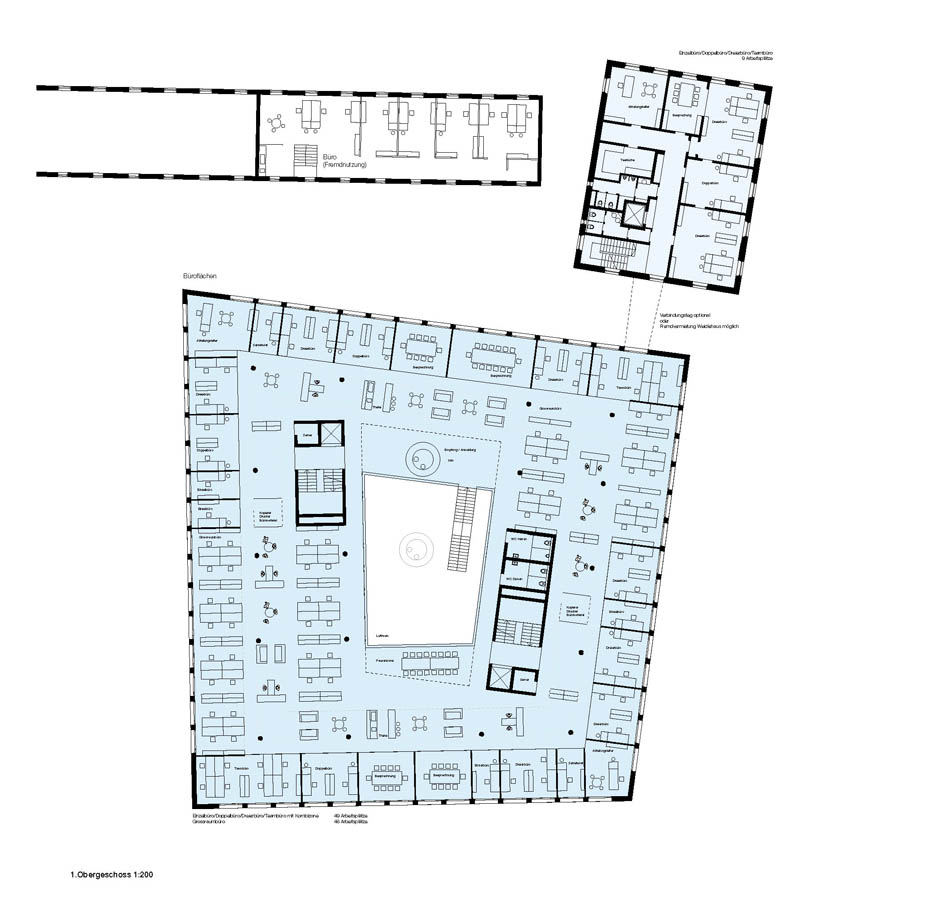 Bild zum Projekt Planungsgutachten Neubau der Hauptstelle der Sparkasse Allgäu in Kempten