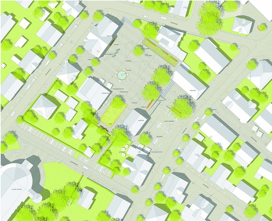 Bild zum Projekt Wettbewerb Platzgestaltung Lindenberg
