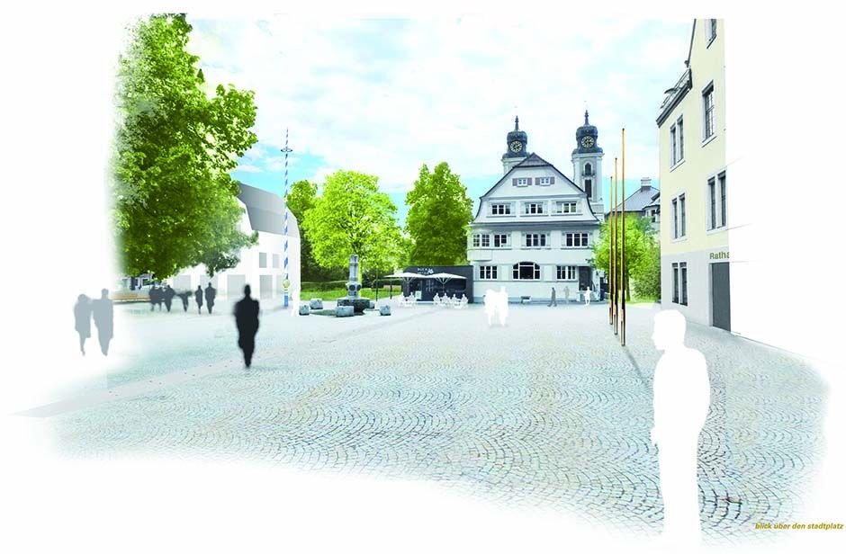 Bild zum Projekt Wettbewerb Platzgestaltung Lindenberg