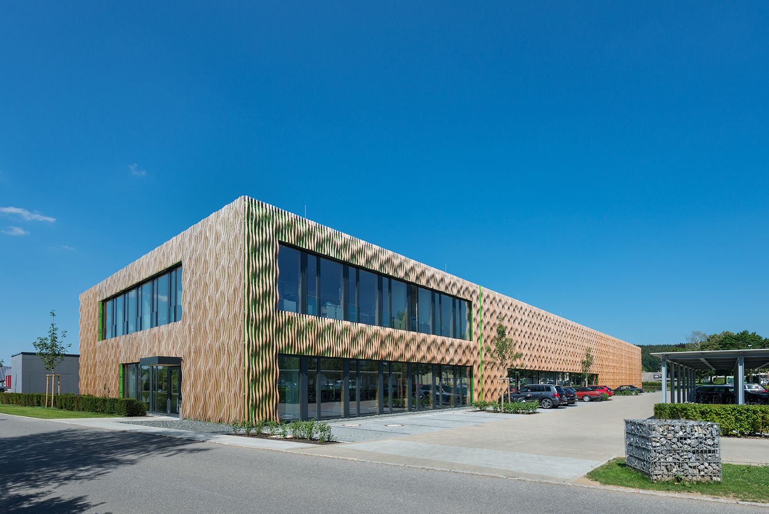 Bild zum Projekt Logistikzentrum Firma elobau in Leutkirch