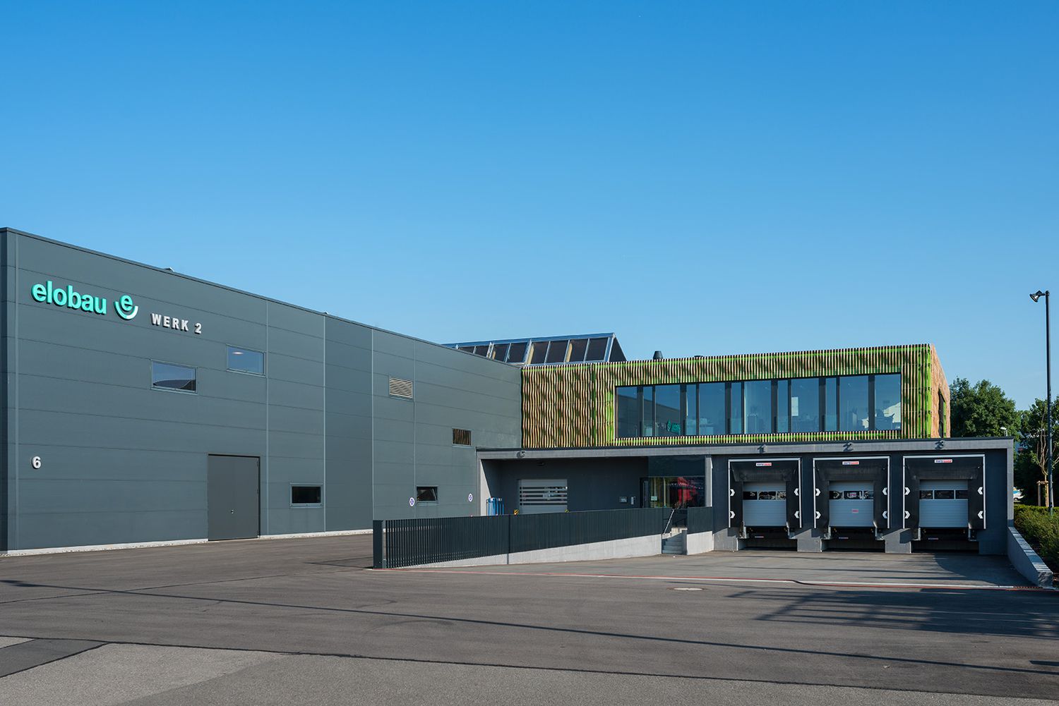 Bild zum Projekt Logistikzentrum Firma elobau in Leutkirch