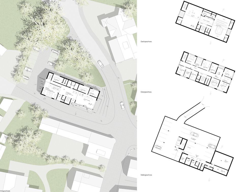 Bild zum Projekt Wettbewerb Rathaus Oy