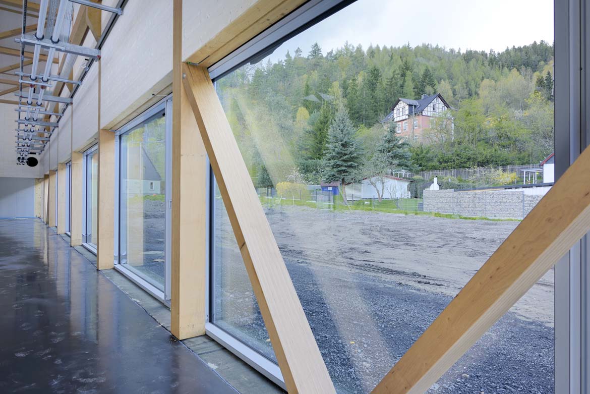 Bild zum Projekt Betriebsgebäude Firma elobau in Probstzella