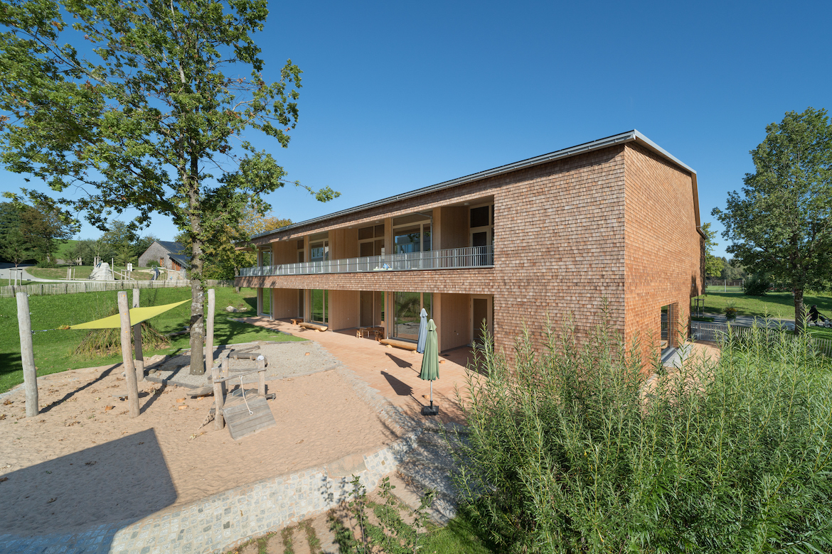 Bild zum Projekt Neubau der Kinderkrippe Waltenhofen