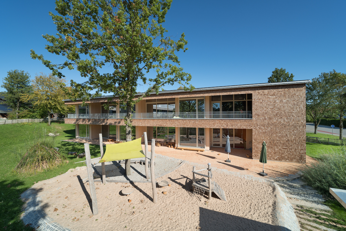 Bild zum Projekt Neubau der Kinderkrippe Waltenhofen