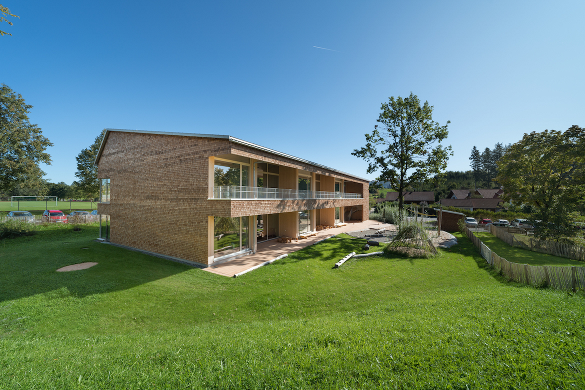 Bild zum Projekt Neubau der Kinderkrippe Waltenhofen