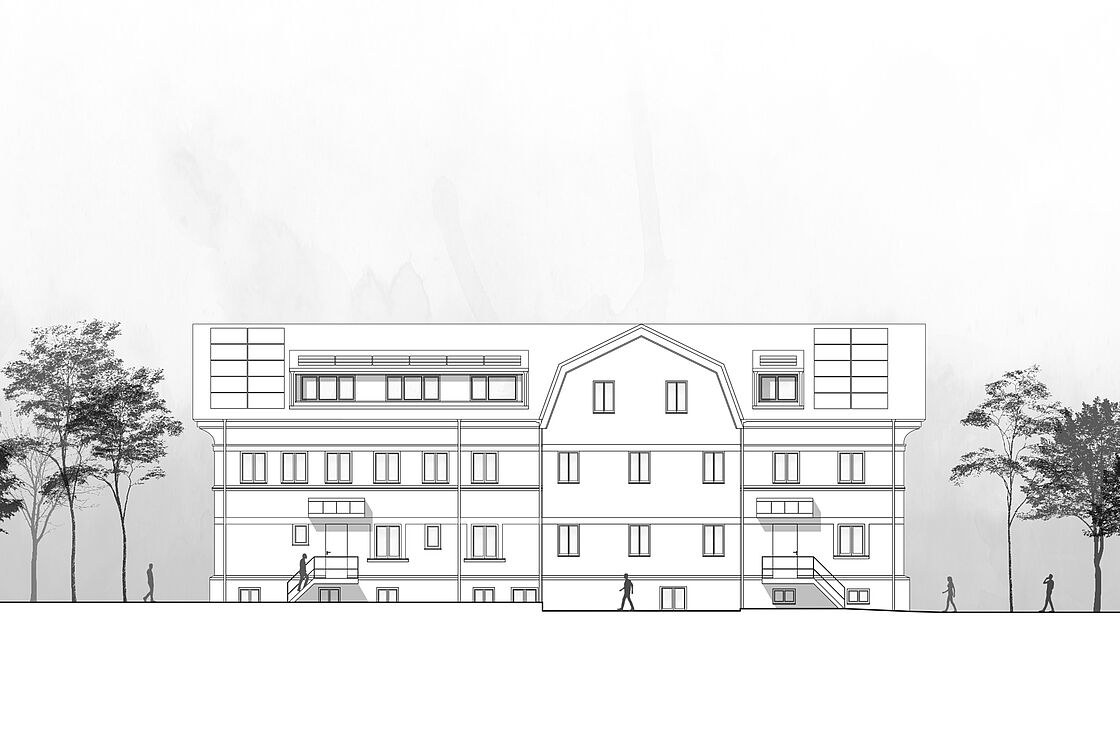 Praesentationsplaene Bild zum Projekt Wohn- und Geschäftshaus R7, Waltenhofen