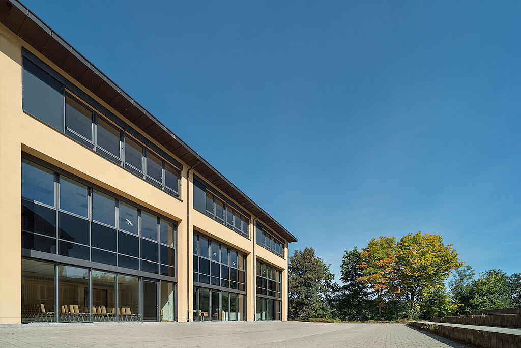 Bild zum Projekt Generalsanierung der staatlichen Realschule Obergünzburg (Alt- und Zwischenbau)