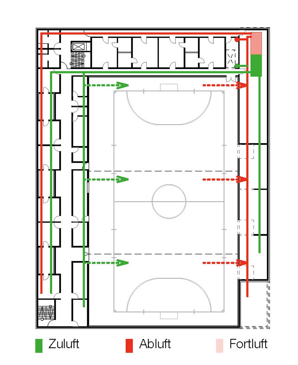 Bild zum Projekt Wettbewerb Dreifach-Sporthalle Mauerstetten