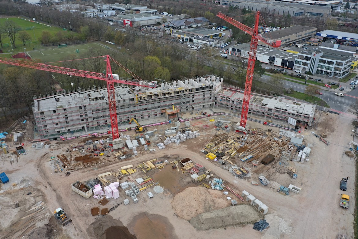 Bild zum Projekt Eichquartier in Nürnberg, Neubau von 66 Wohnungen