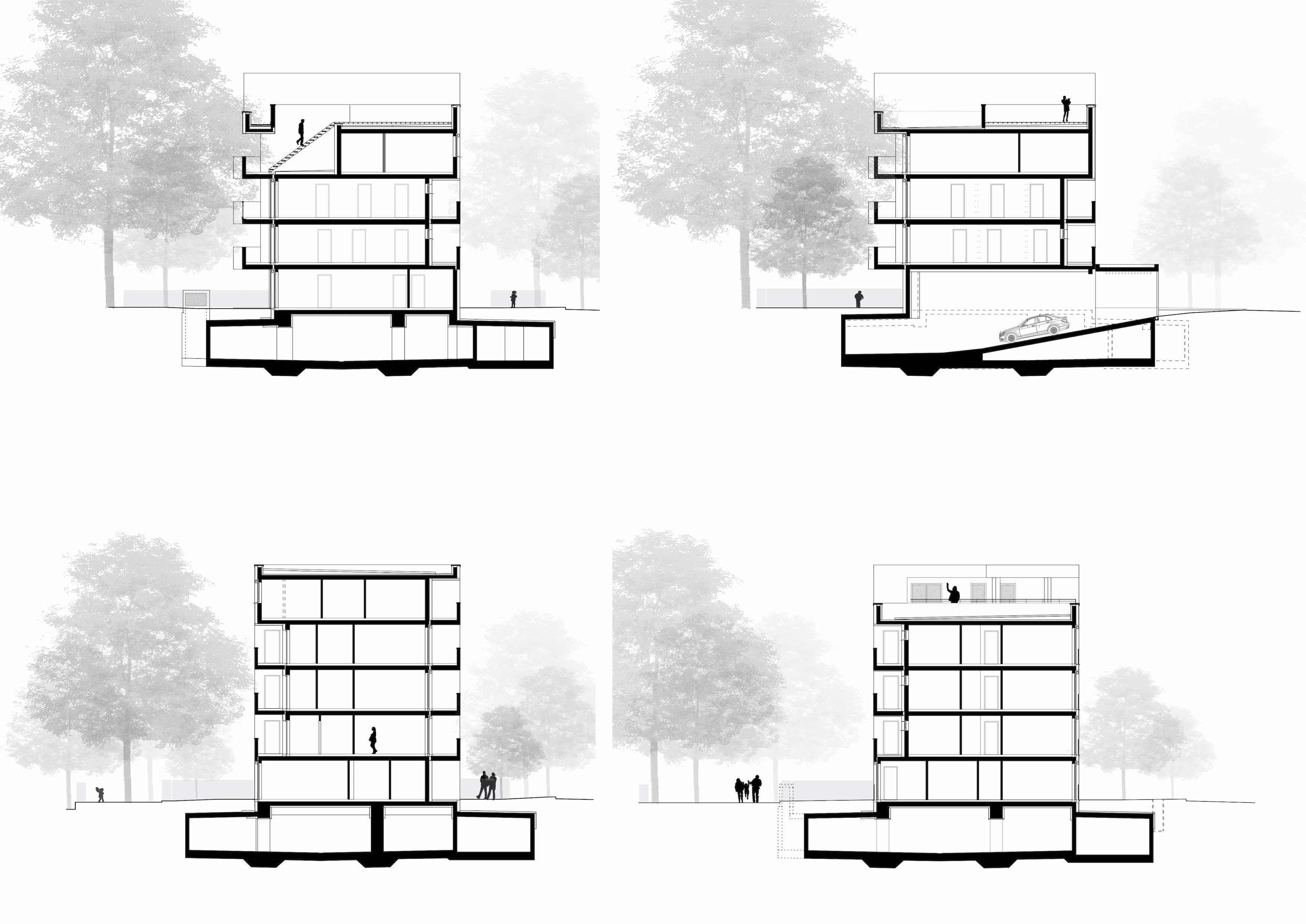 Bild zum Projekt Eichquartier in Nürnberg, Neubau von 66 Wohnungen