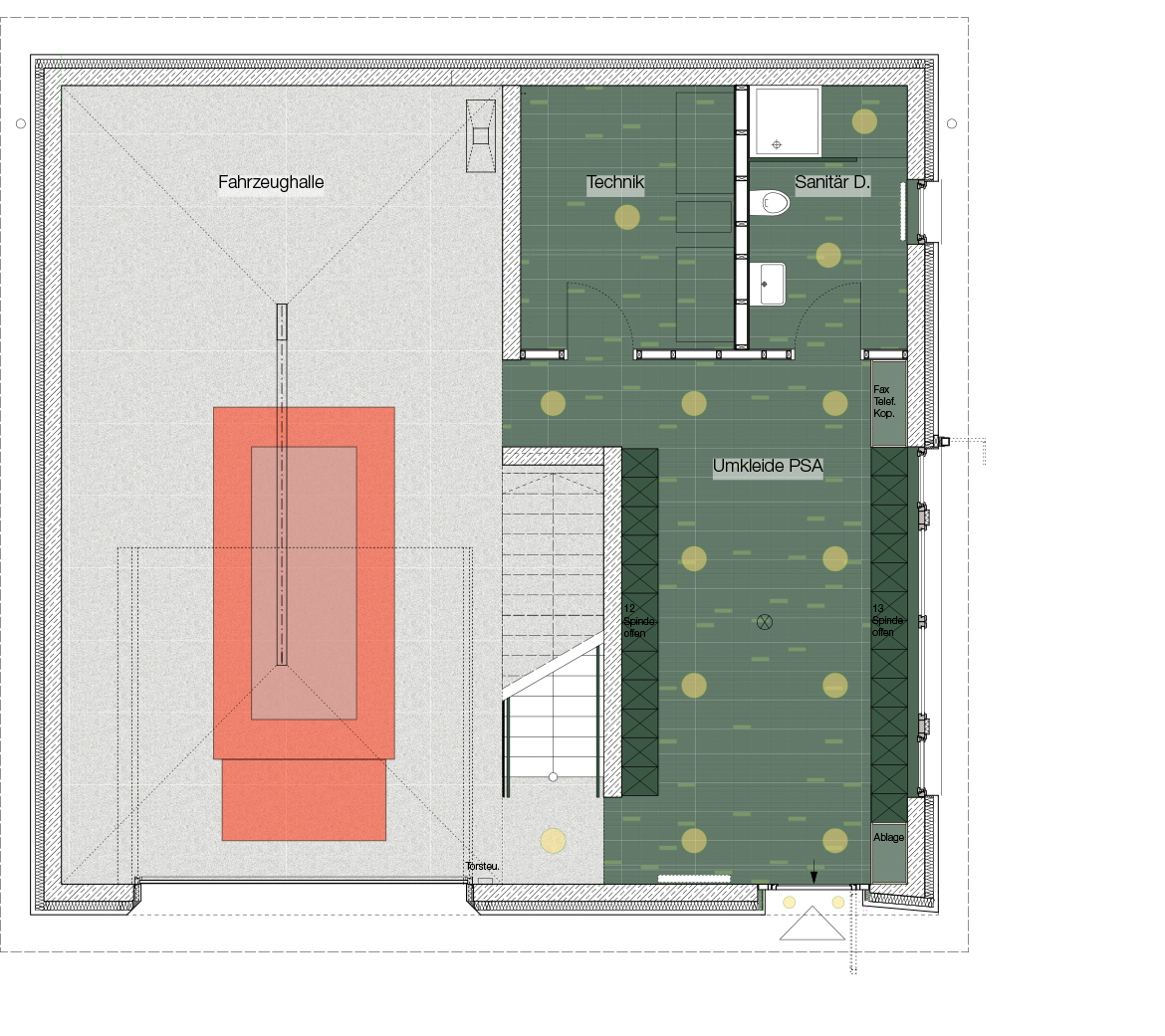 Bild zum Projekt Neubau Feuerwehrhaus, Waltenhofen Memhölz-Ried