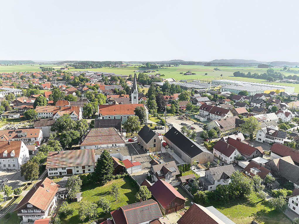 Bild zum Projekt Neubau Gemeindesaal Legau