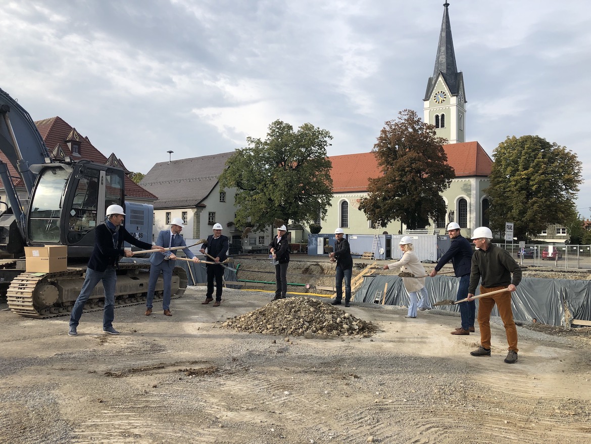 Bild zum Projekt Neubau Gemeindesaal Legau