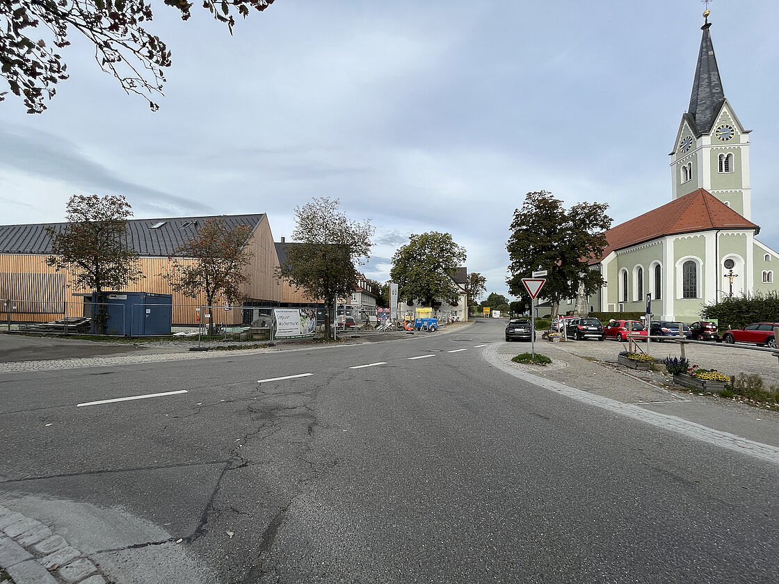 Bild zum Projekt Neubau Gemeindesaal Legau