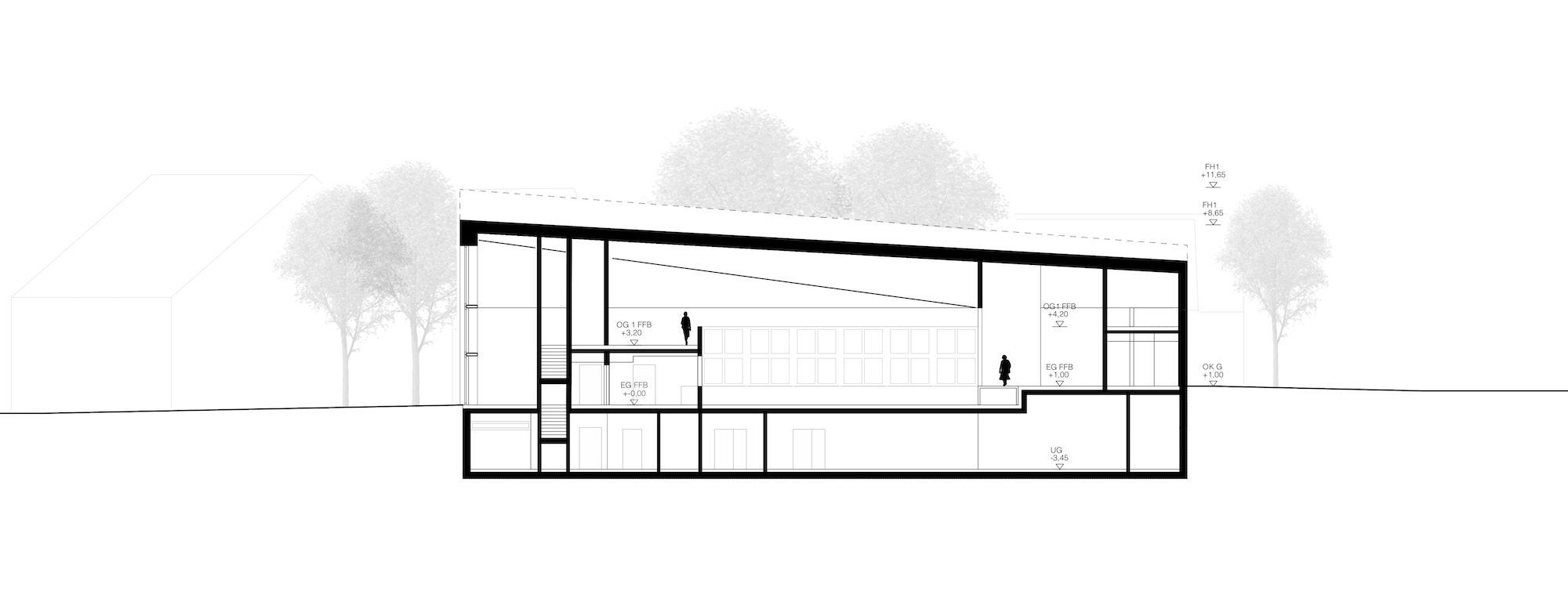 Bild zum Projekt Verhandlungsverfahren Neubau Gemeindesaal Legau