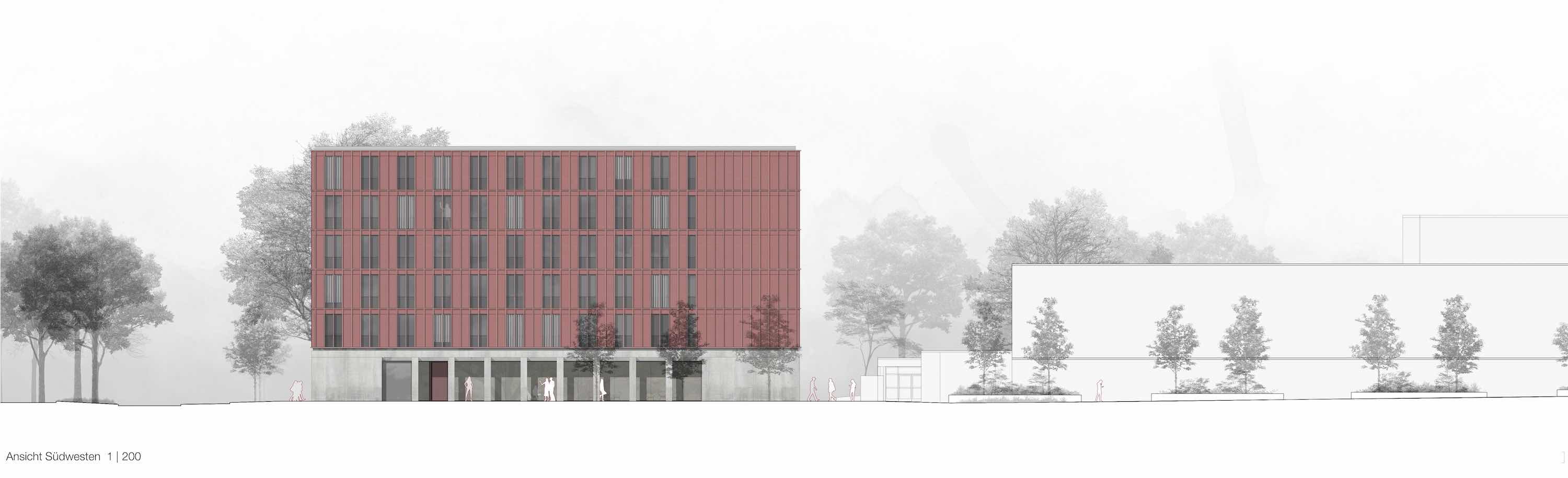 Bild zum Projekt Wettbewerb Neubau Schülerwohnheim Biberach