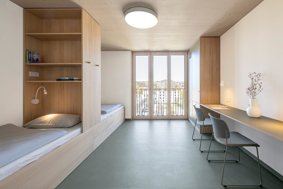 Bild zum Projekt Neubau Schülerwohnheim Biberach