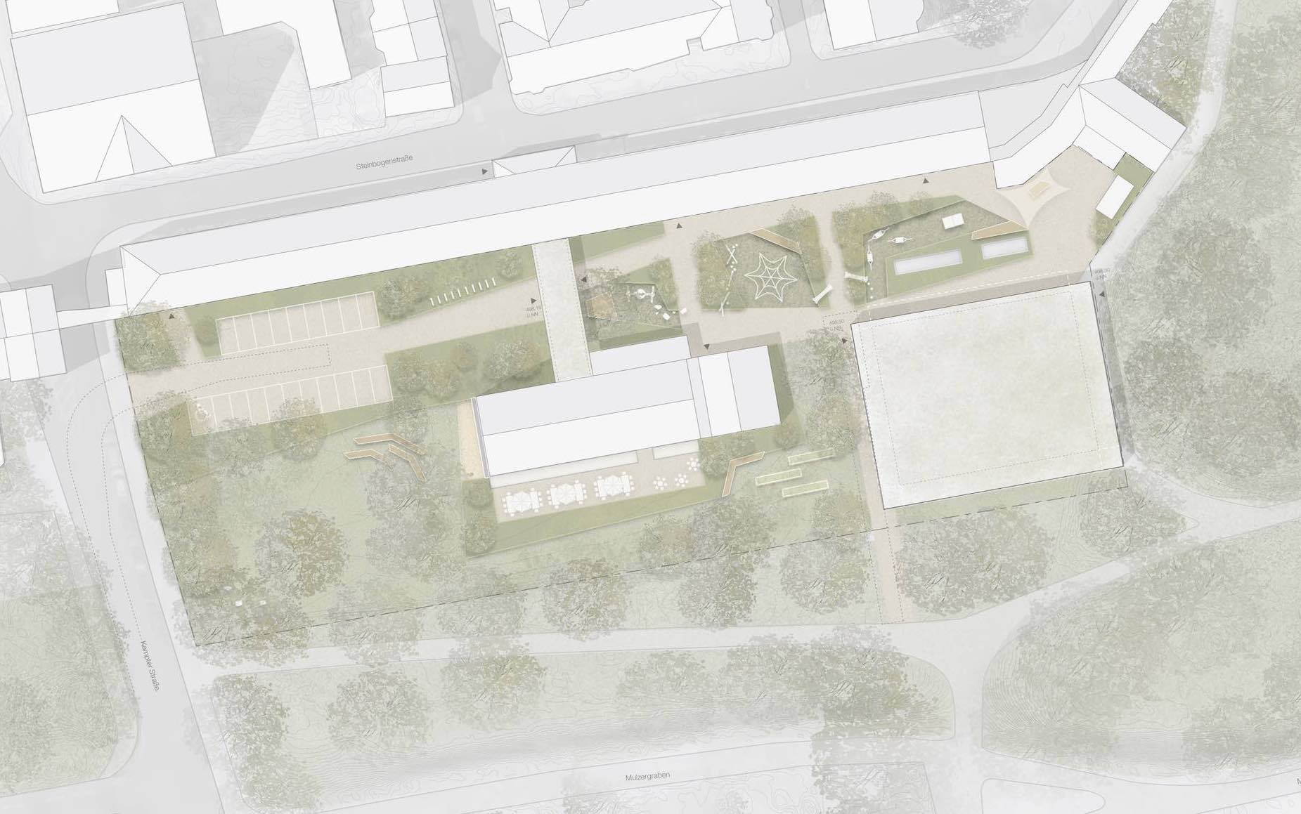 Bild zum Projekt Neubau Einfeld-Sporthalle Reichshainschule Memmingen