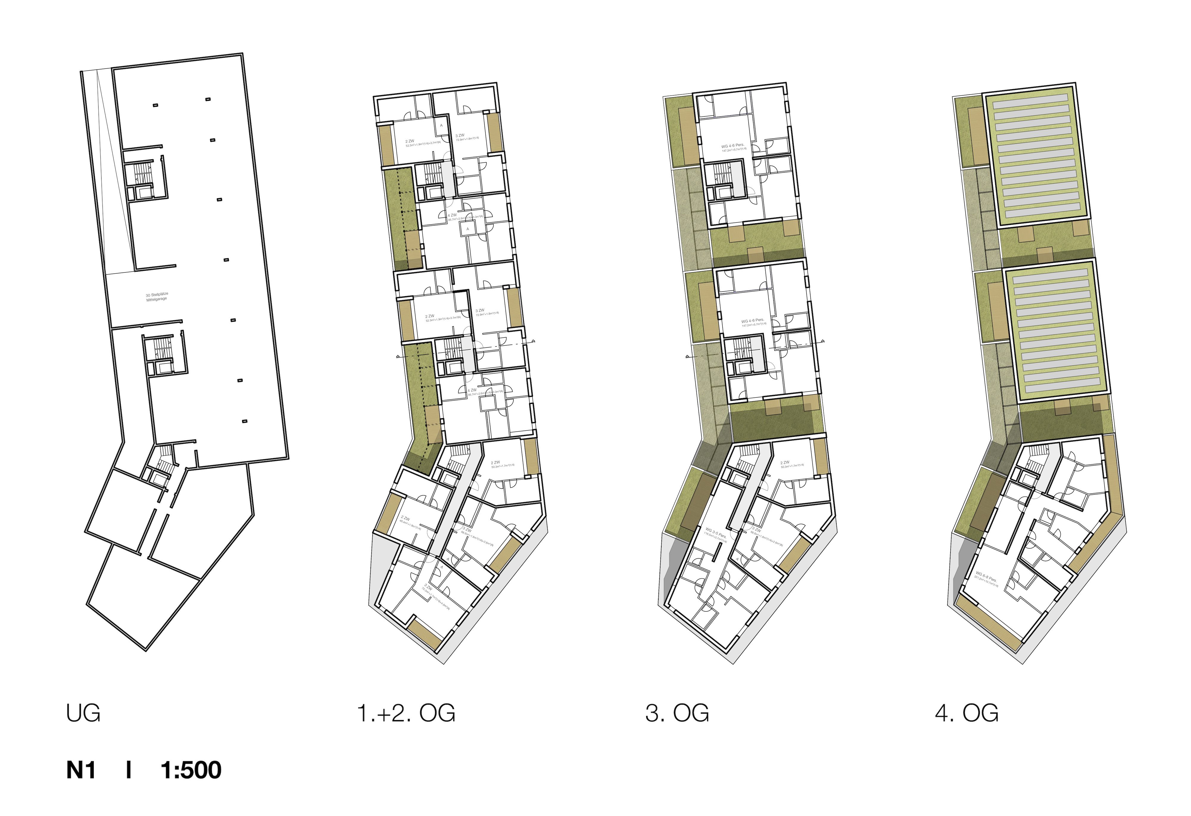 Bild zum Projekt Wettbewerb (LEBE) Leonhard- / Bergermühlstraße Memmingen