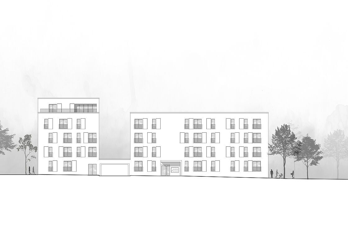 Praesentationsplaene Bild zum Projekt Parkstadt Engelhalde, Kempten