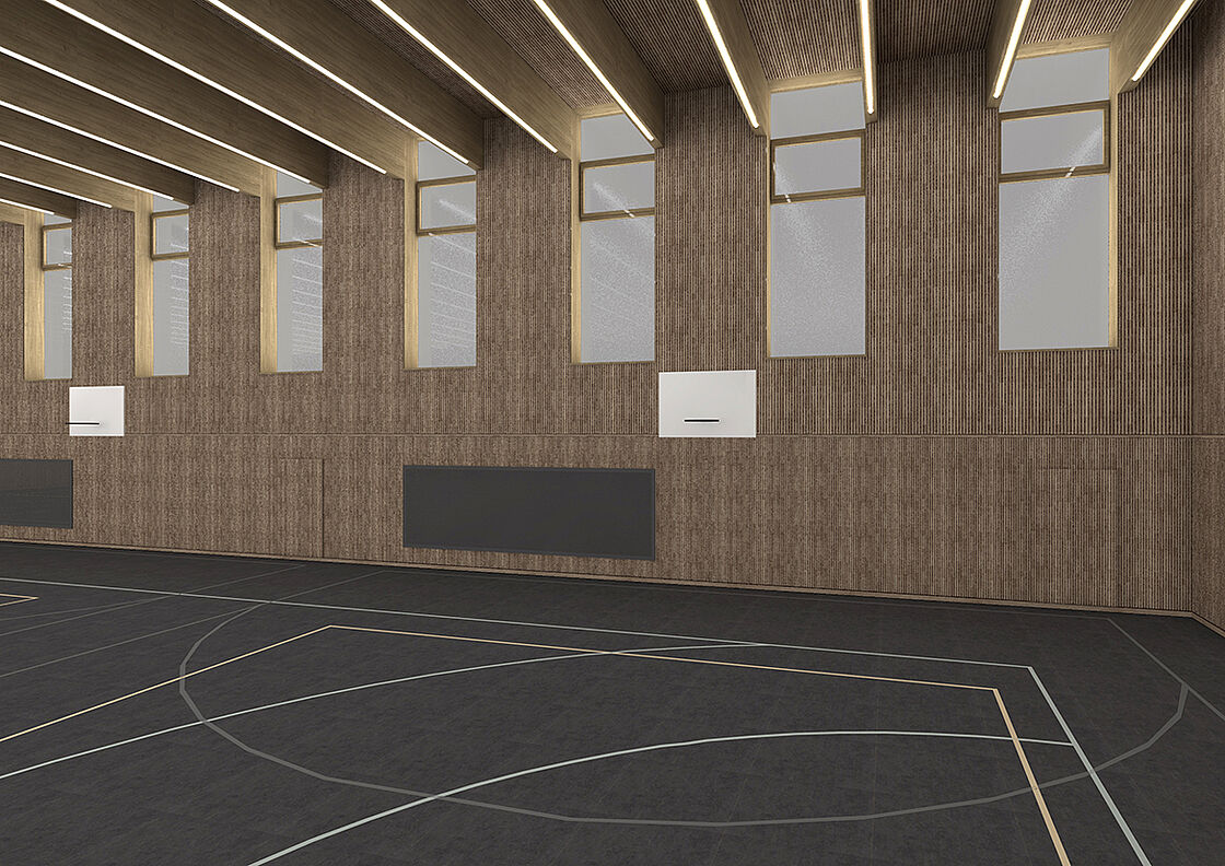 Bild zum Projekt Neubau Dreifachturnhalle und Umbau und Erweiterung Anne-Frank-Gymnasium Erding