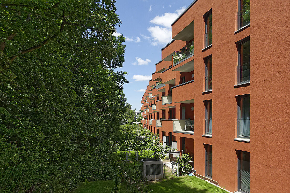 Bild zum Projekt Eichquartier in Nürnberg, Neubau von 66 Wohnungen