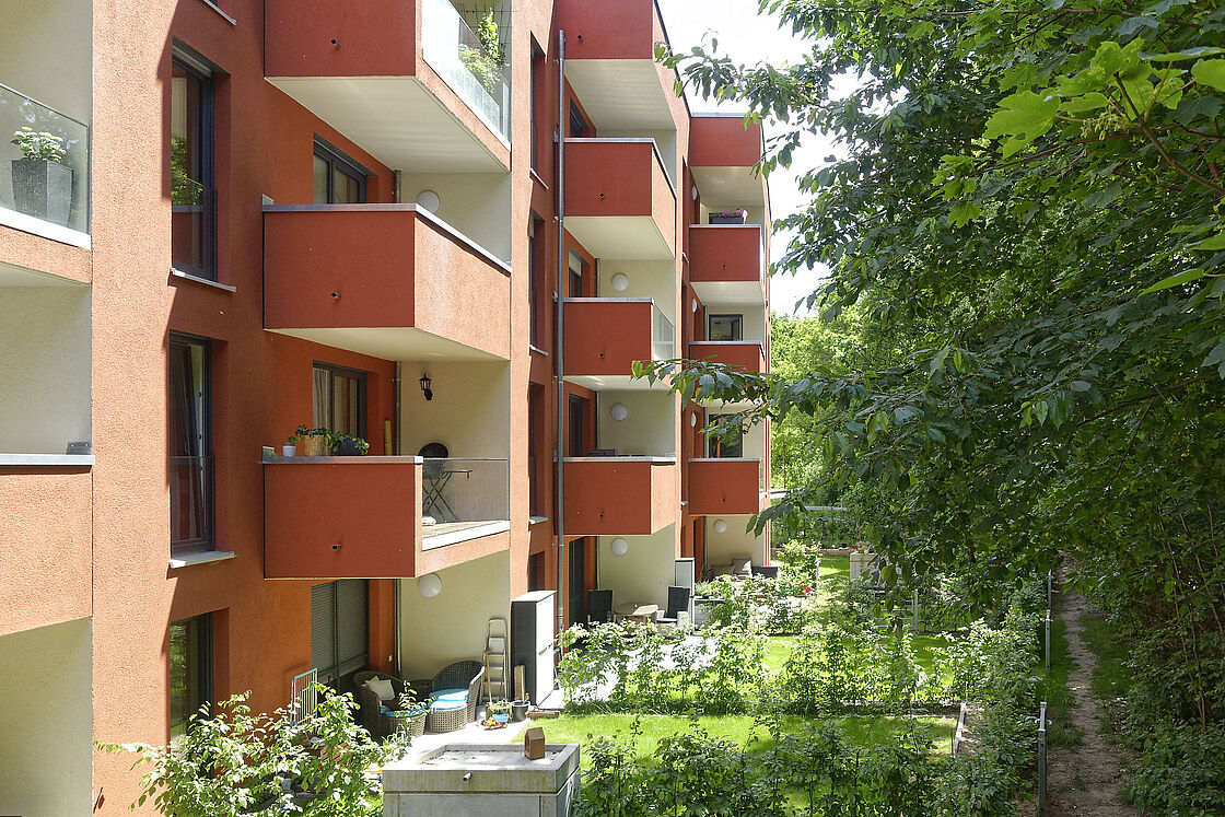 Bild zum Projekt Eichquartier in Nürnberg, Neubau von 66 Wohnungen