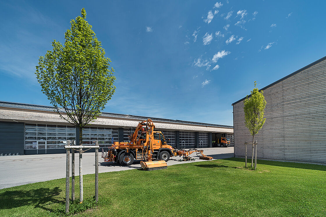 Bild zum Projekt Neubau Bauhof Dösingen