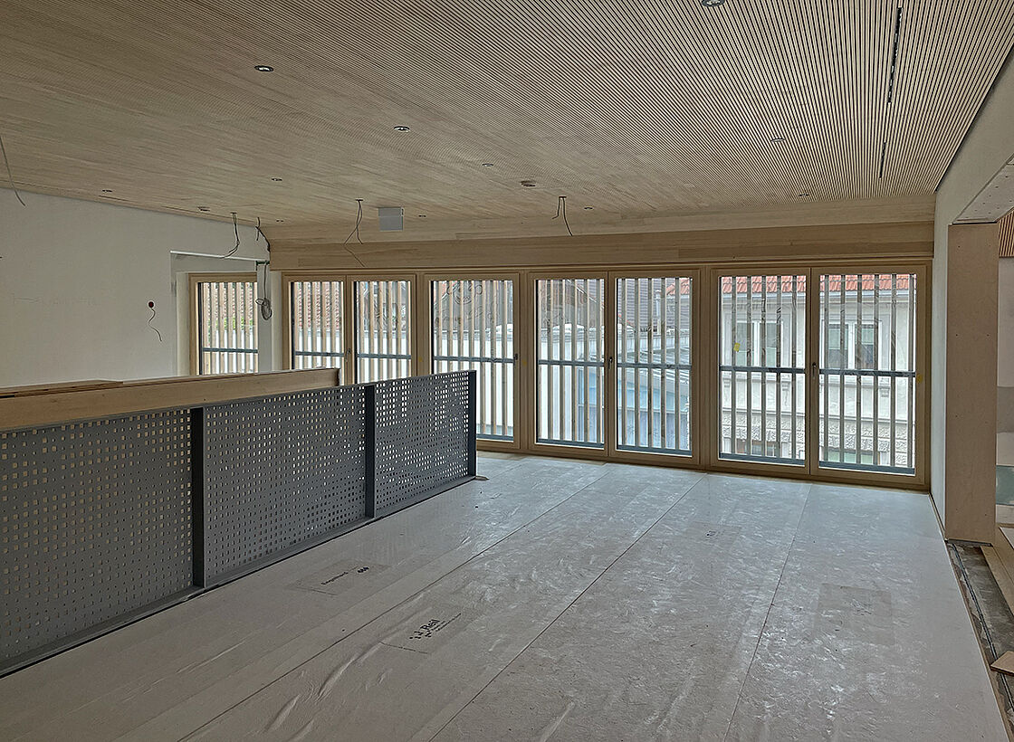 Bild zum Projekt Neubau Gemeindesaal Legau