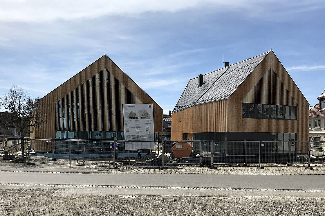 Bild zum Projekt Neubau Gemeindesaal Legau