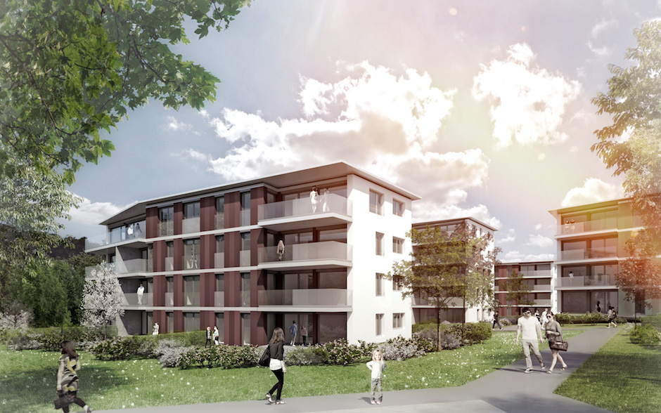 Bild zum Projekt Wohnbebauung Jakobwiese Süd-West in Kempten