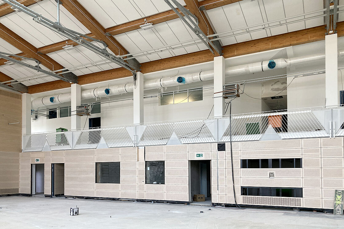Bild zum Projekt Sporthalle Staatliche Realschule Obergünzburg